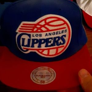 Mens mitchell and ness LA Clippers Snapback
